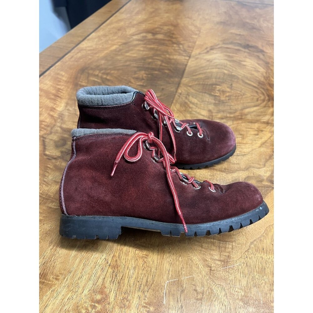 Vtg Fabiano The Alps Palons Men’s 6 Leather Suede Hiking Italy Mountaineer Boots